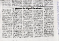 El proceso de Miguel Hernández / Jacinto López Gorgé