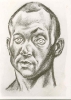 Retrato de Miguel Hernández realizado por Ricardo Fuente