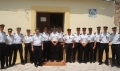Inspectores de Policía visitan la Fundación Cultural Miguel Hernández