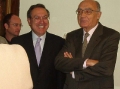 Juan José Sánchez Balaguer y José Saramago