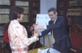 Entrega de los Premios de la Fundación Cultural Miguel Hernández el 21 de marzo de 2003