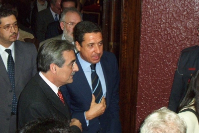 José Manuel Medina y Eduardo Zaplana