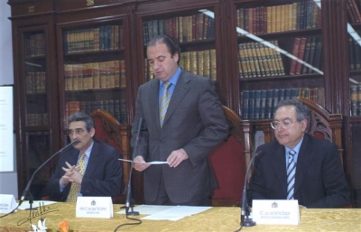 Entrega de premios de la Fundación Cultural Miguel Hernández el 21 de marzo de 2003